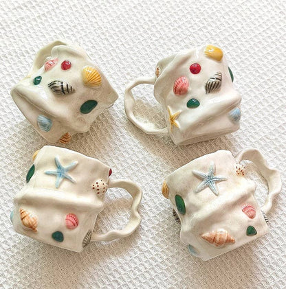 Azetec house - Seashell Mug