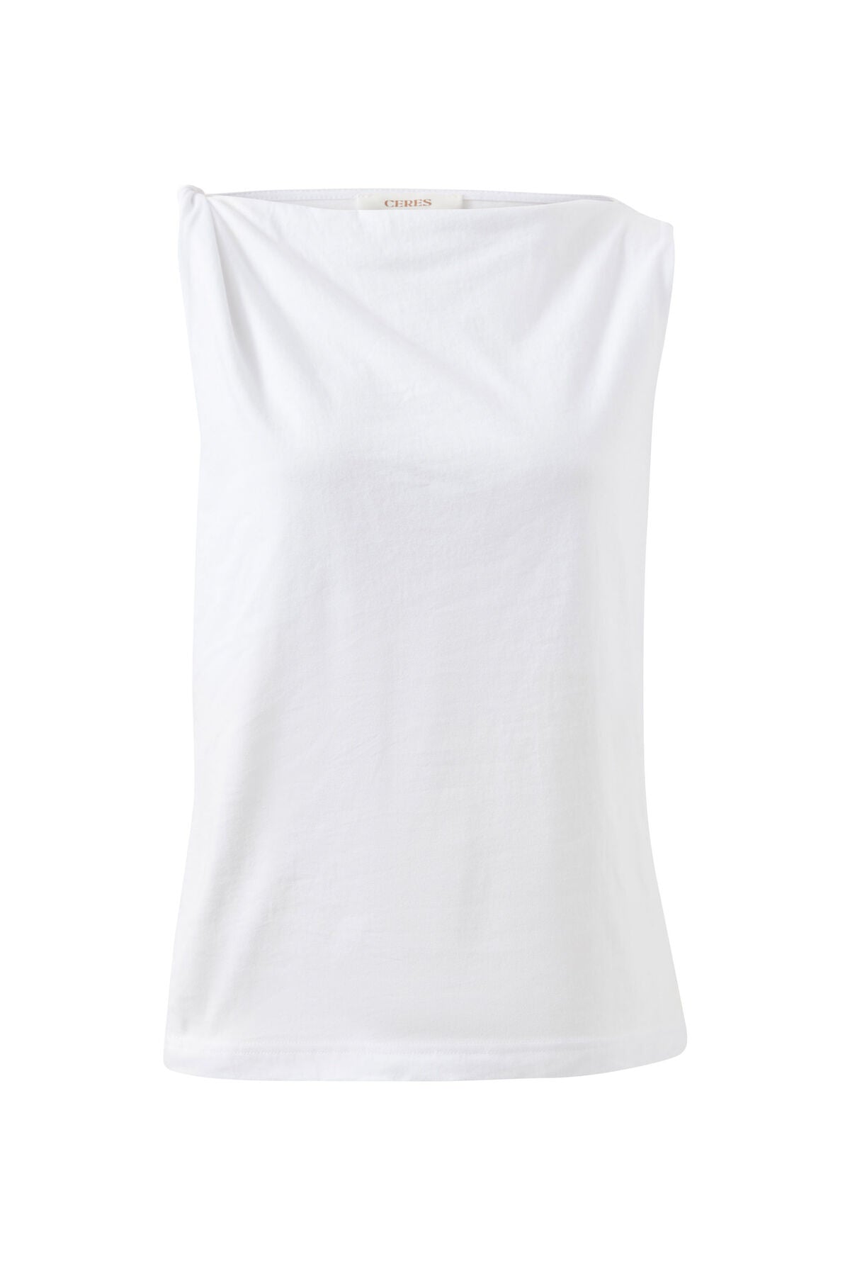 NEW IN Ceres Life - Tahlia Twist Strap Tank - White - (Pre-Order)