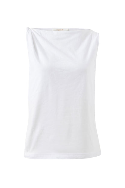 NEW IN Ceres Life - Tahlia Twist Strap Tank - White - (Pre-Order)