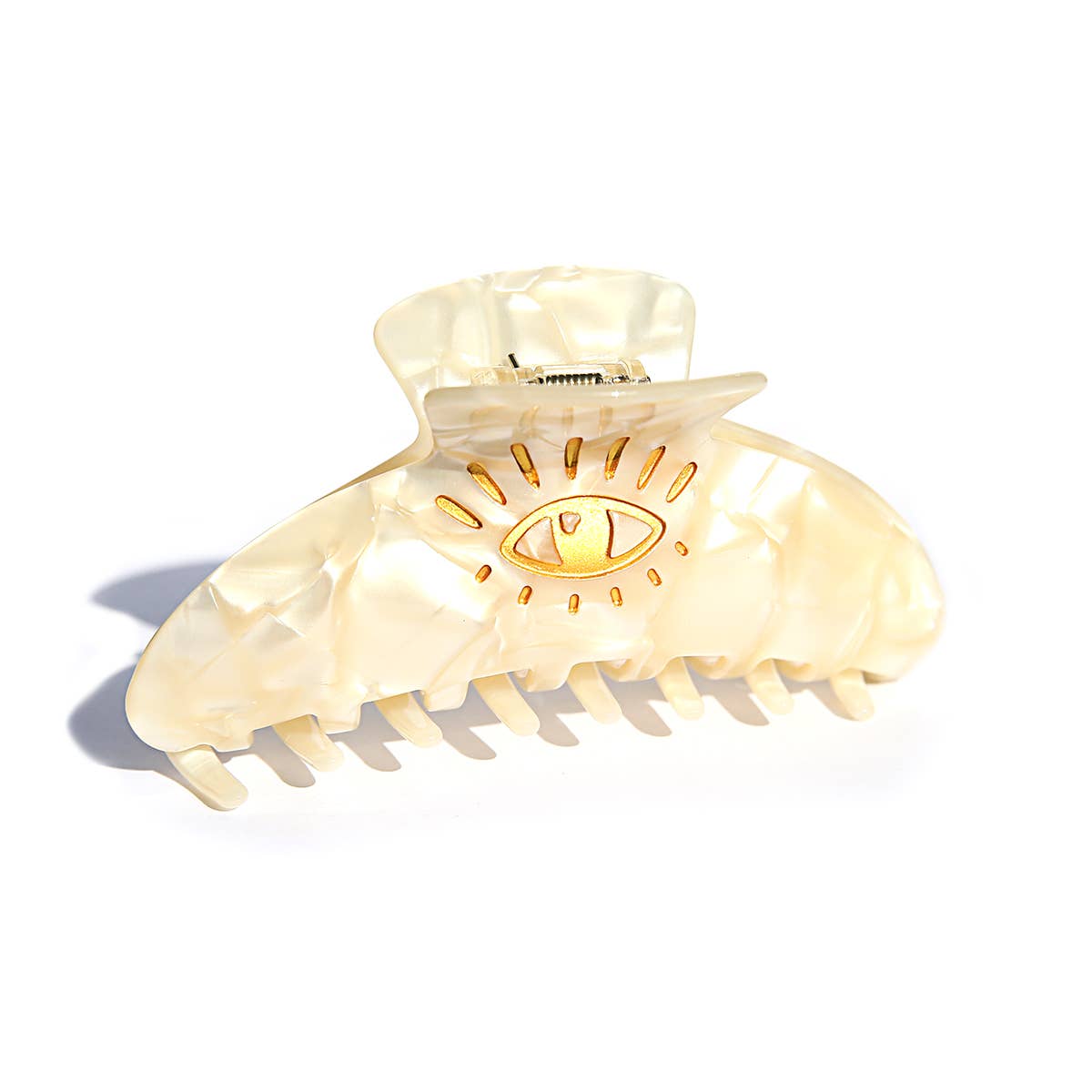 Kingston Jewellery - Hair Claw Creamy