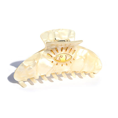 Kingston Jewellery - Hair Claw Creamy